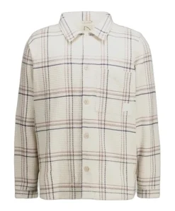 Heren overshirt ecru