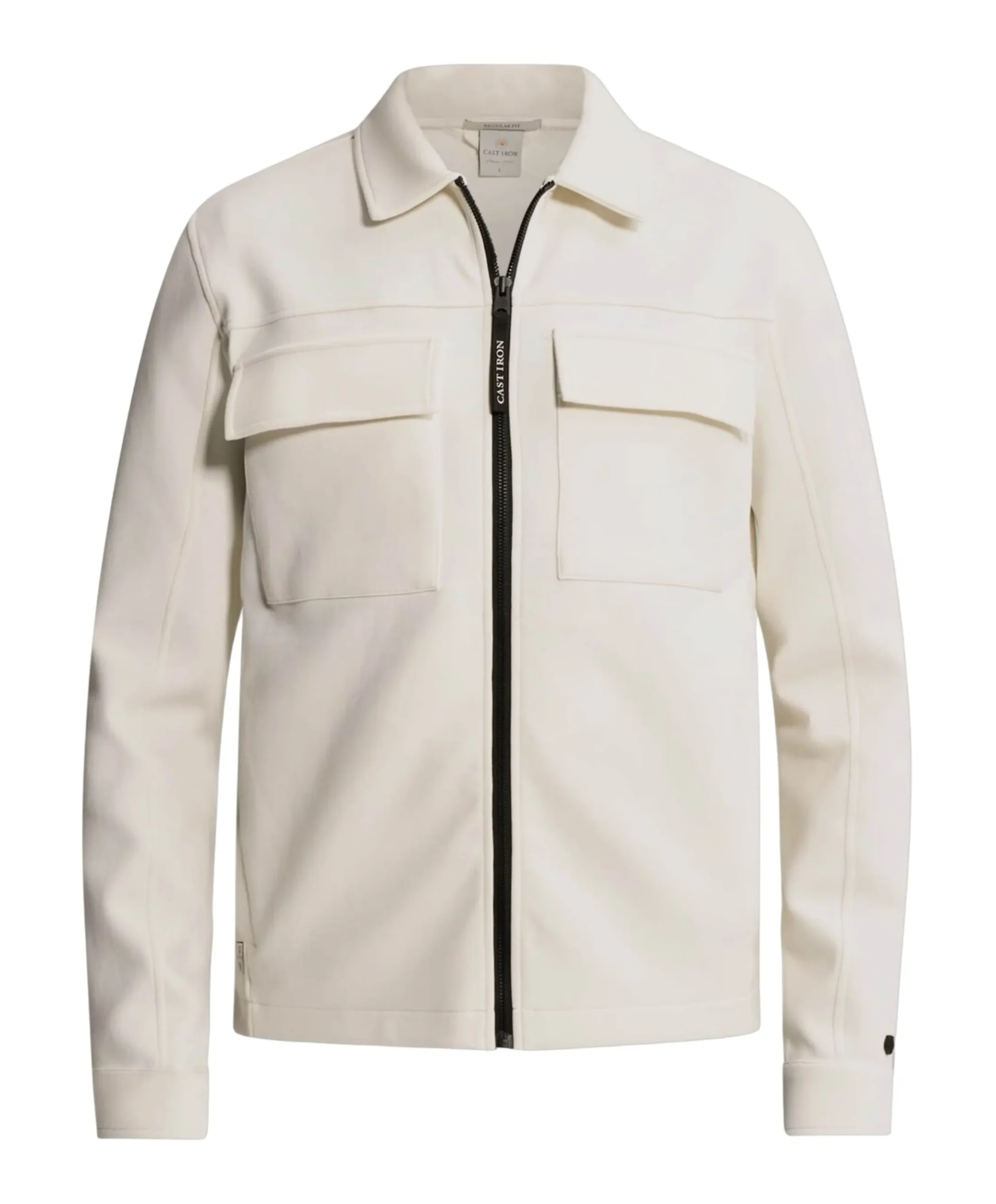 Heren overshirt ecru
