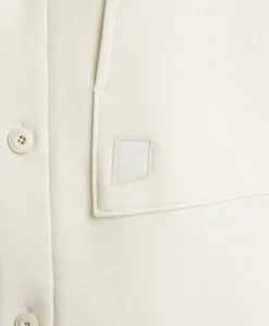 Heren overshirt ecru