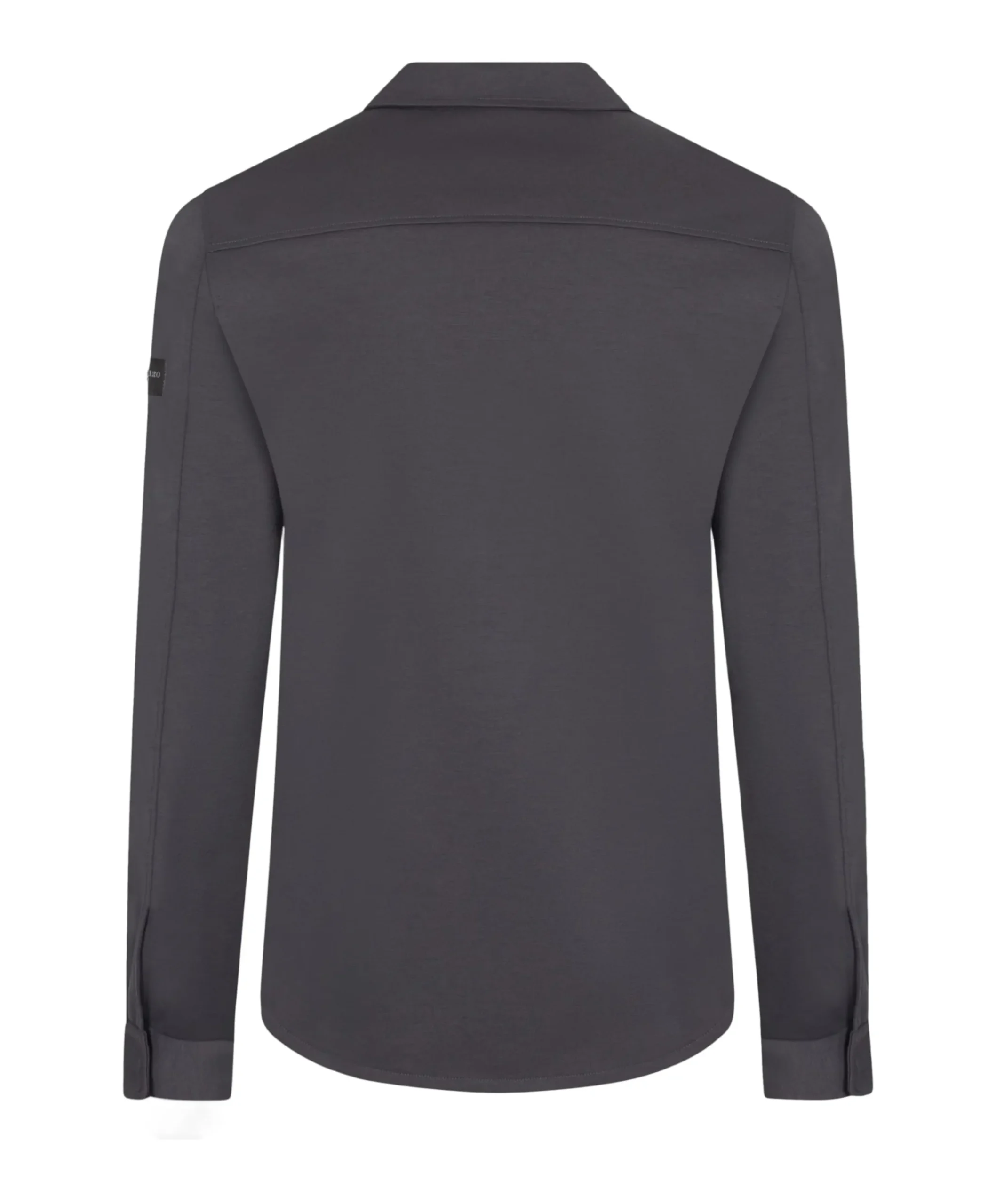 Heren overshirt grijs