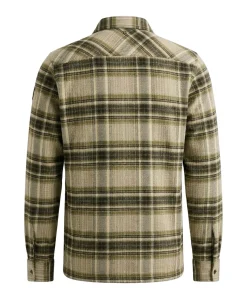 Heren overshirt groen