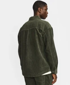 Heren overshirt groen