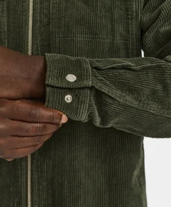 Heren overshirt groen