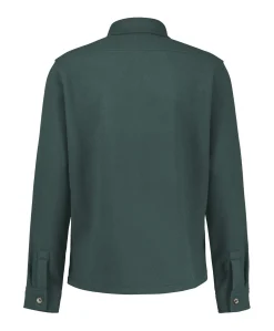 Heren overshirt groen