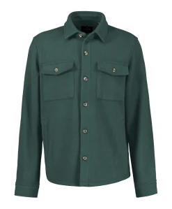 Heren overshirt groen