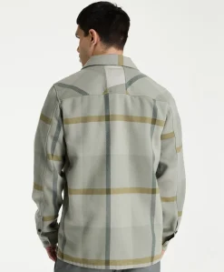 Heren overshirt groen