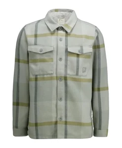 Heren overshirt groen