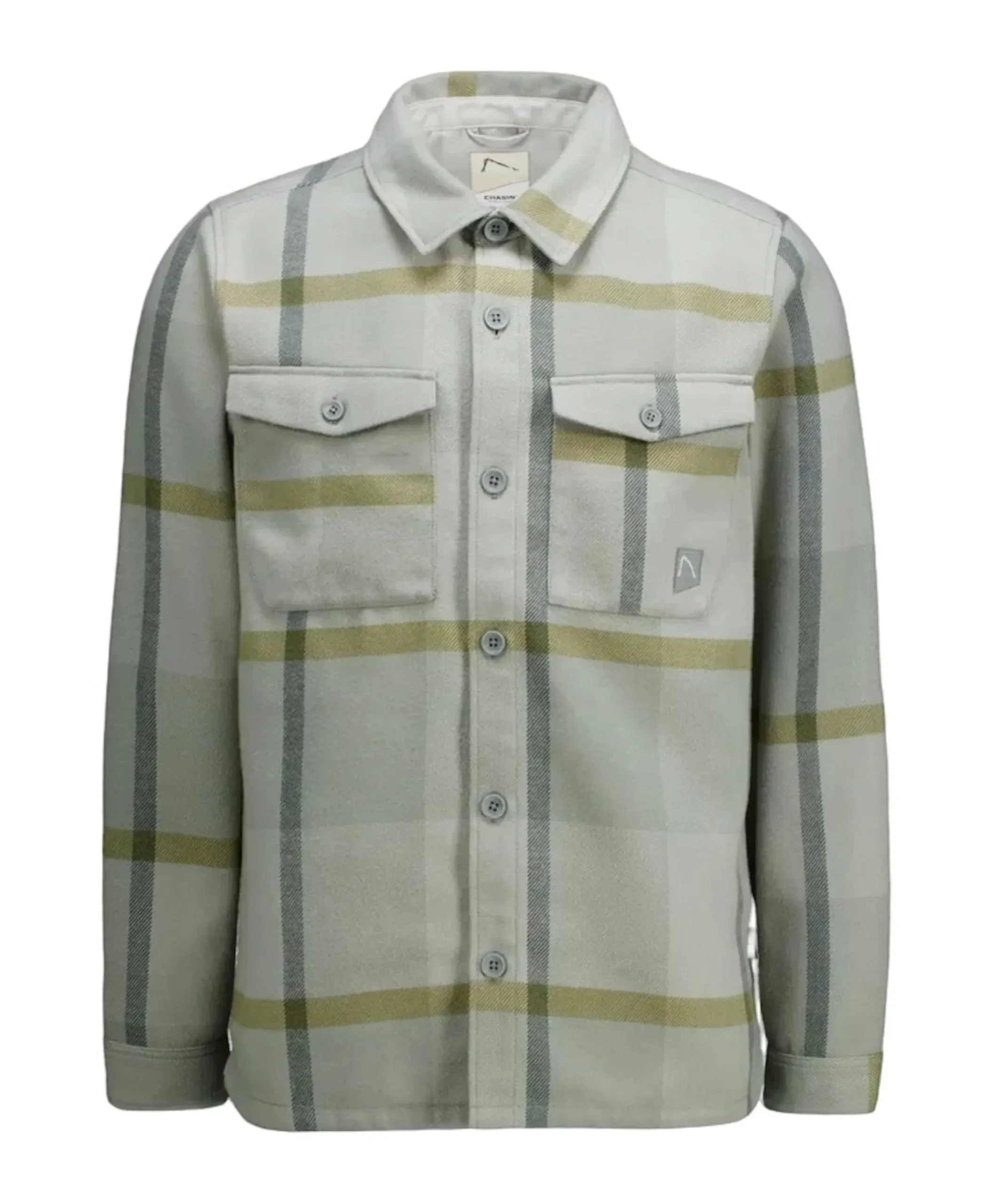 Heren overshirt groen