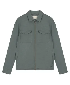 Heren overshirt groen