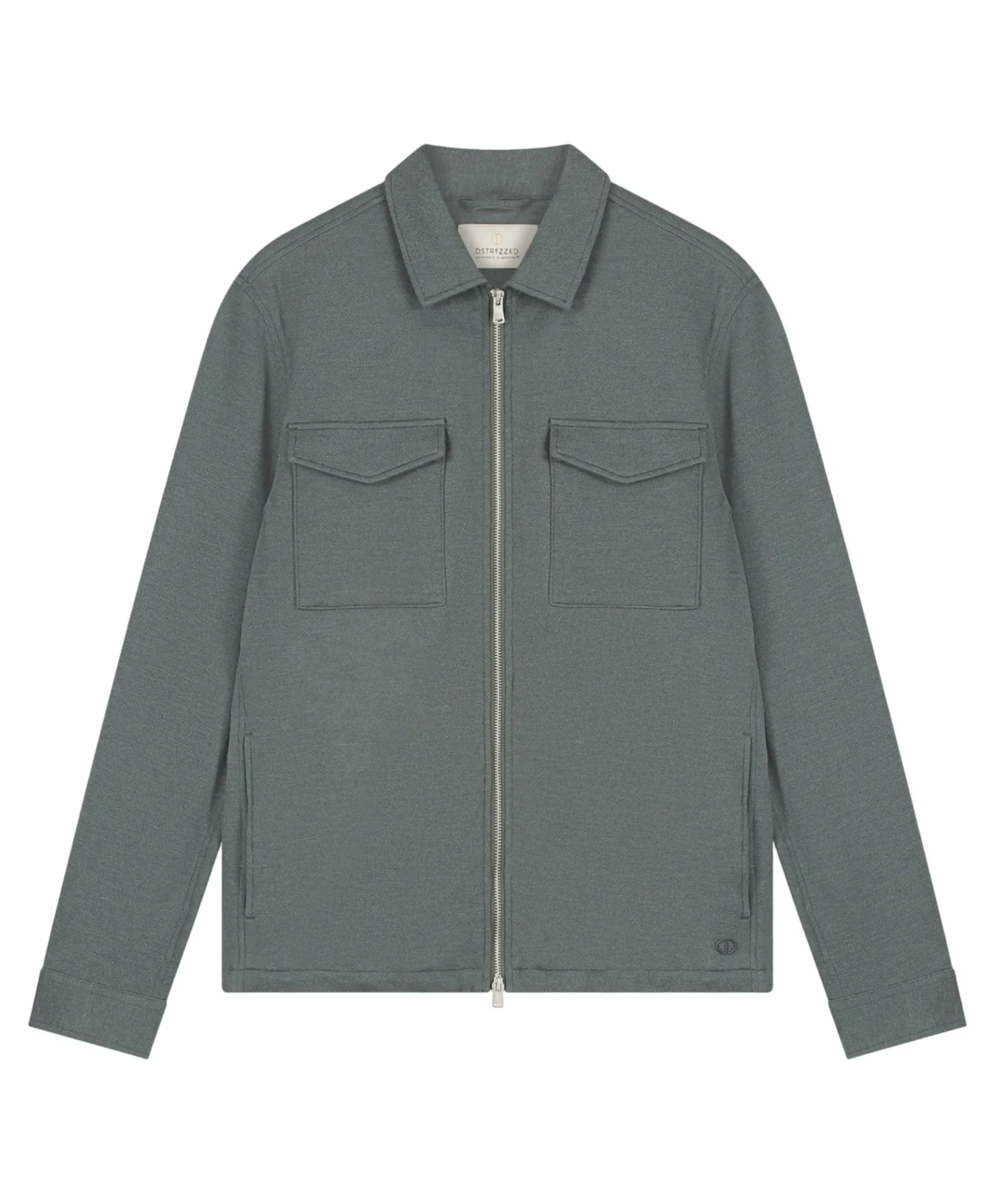 Heren overshirt groen