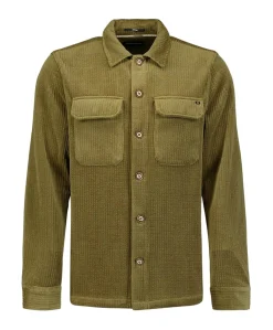 Heren overshirt groen