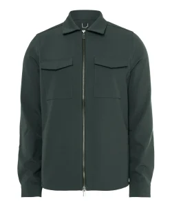 Heren overshirt groen