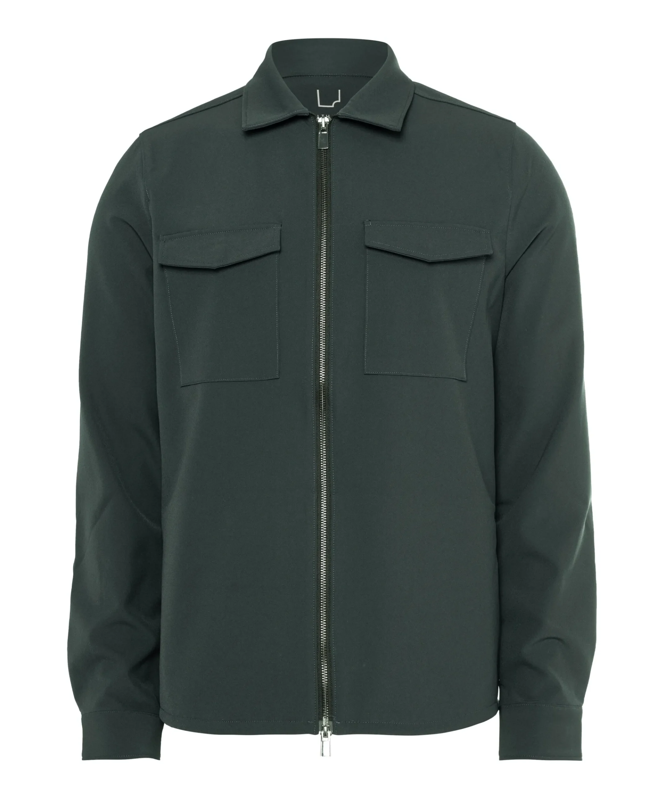 Heren overshirt groen