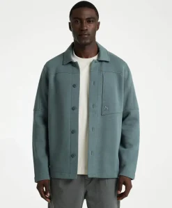 Heren overshirt groen
