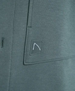 Heren overshirt groen