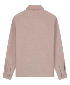 Heren overshirt paars