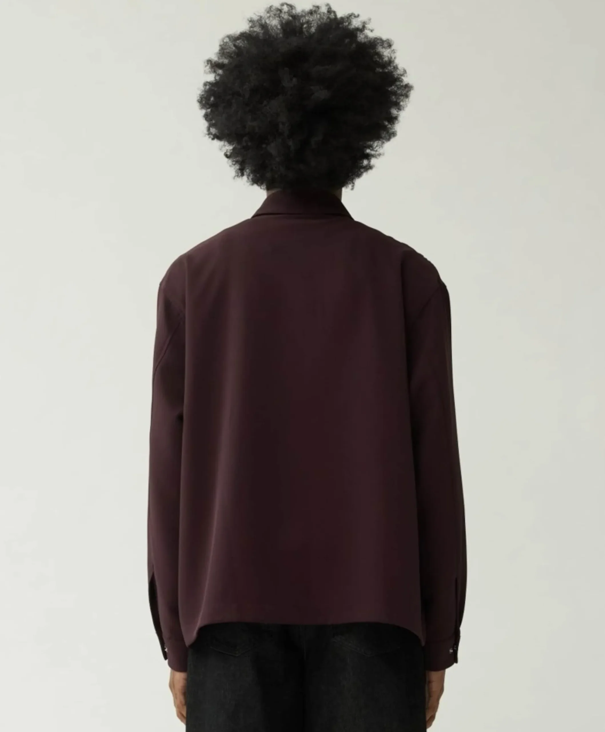 Heren overshirt rood