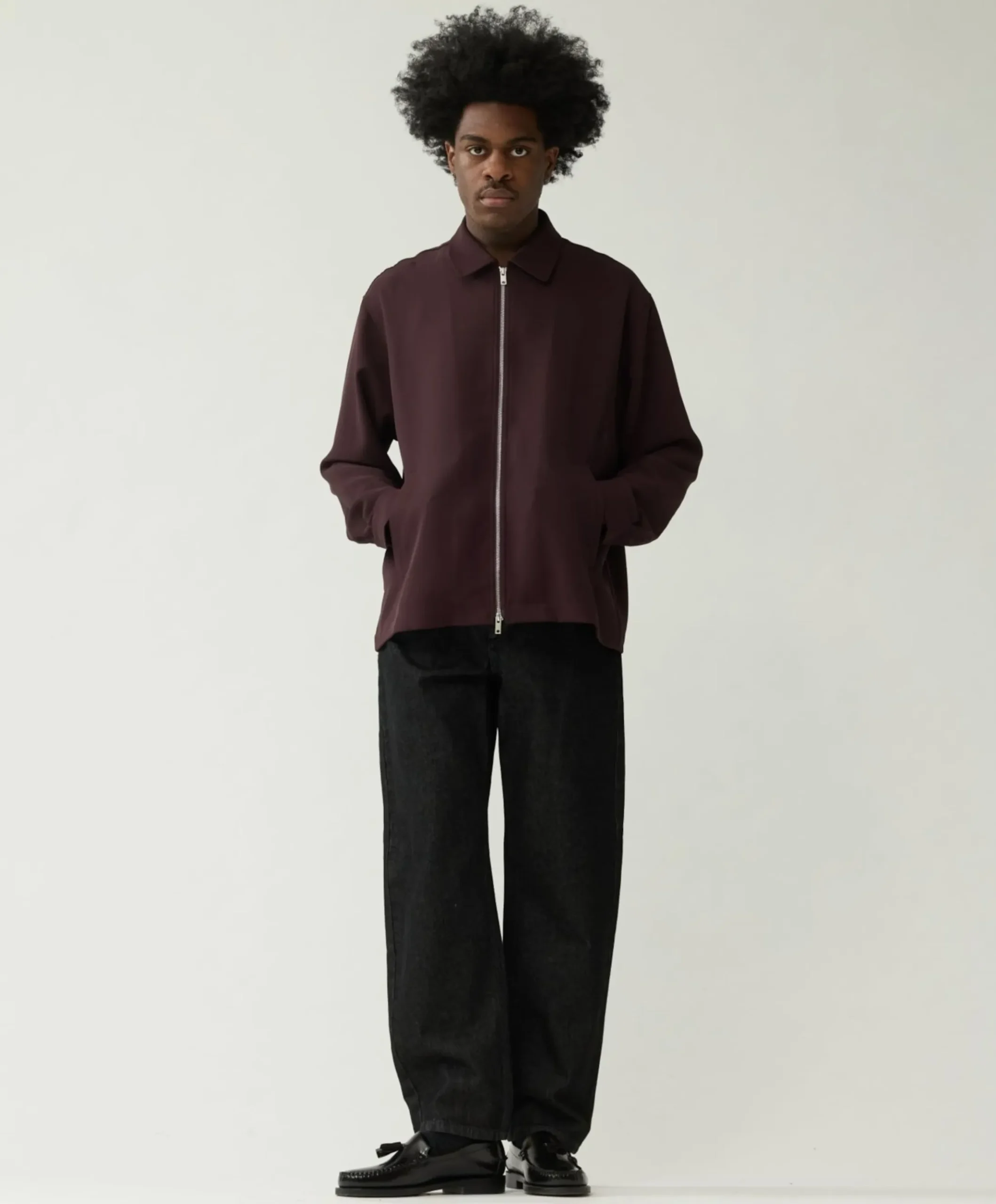 Heren overshirt rood