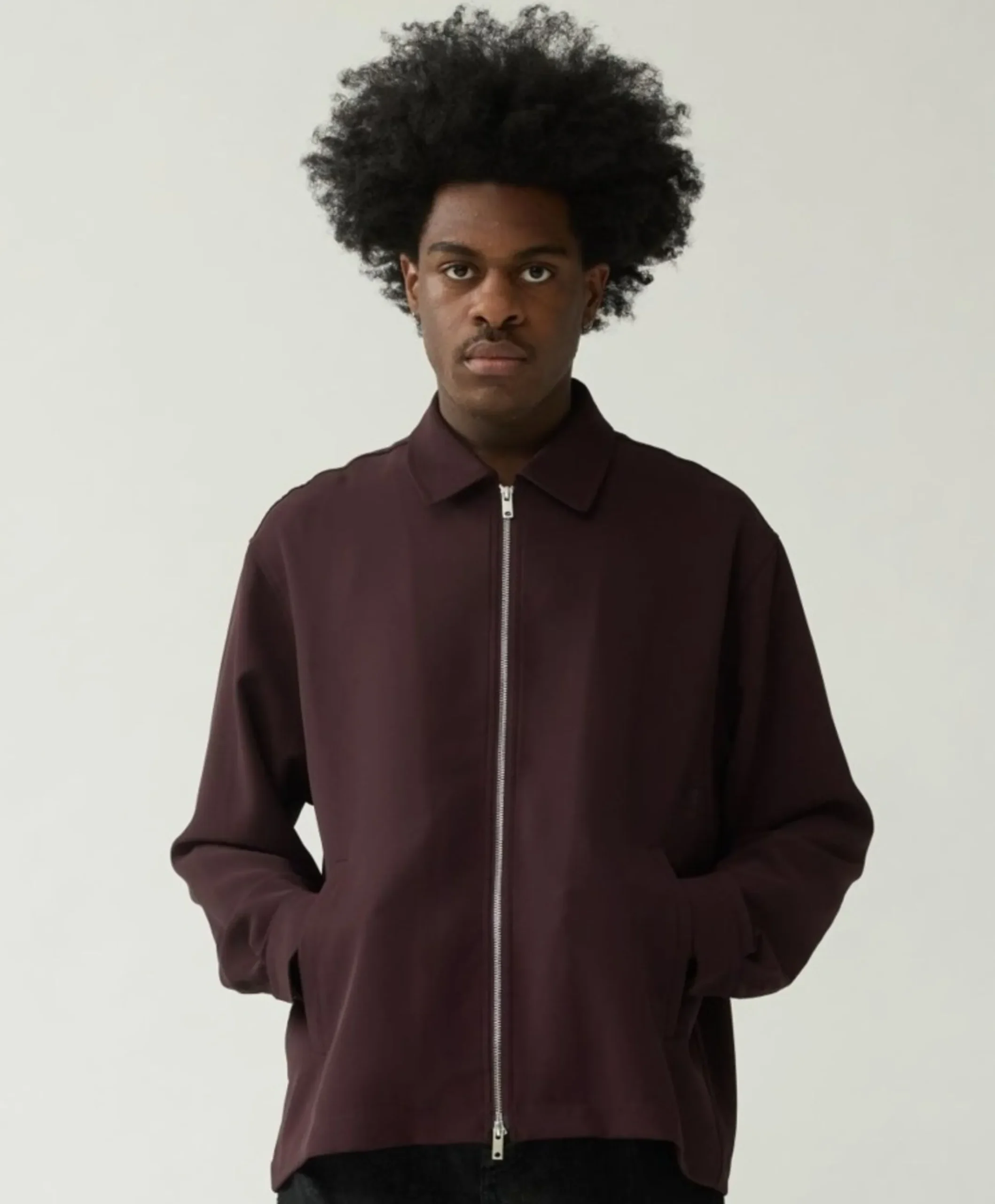 Heren overshirt rood