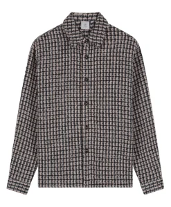 Heren overshirt rood