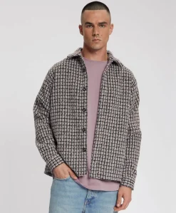 Heren overshirt rood