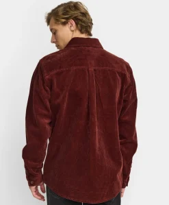 Heren overshirt rood
