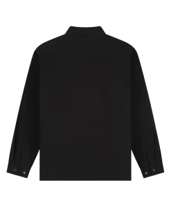 Heren overshirt zwart