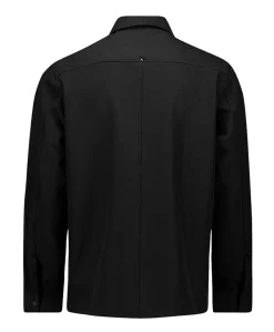 Heren overshirt zwart