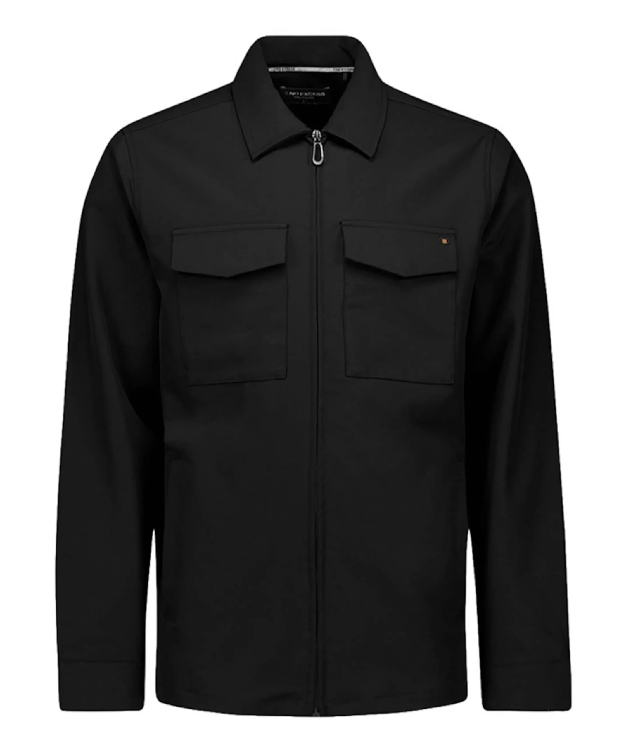 Heren overshirt zwart