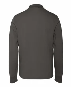 Heren polo beige