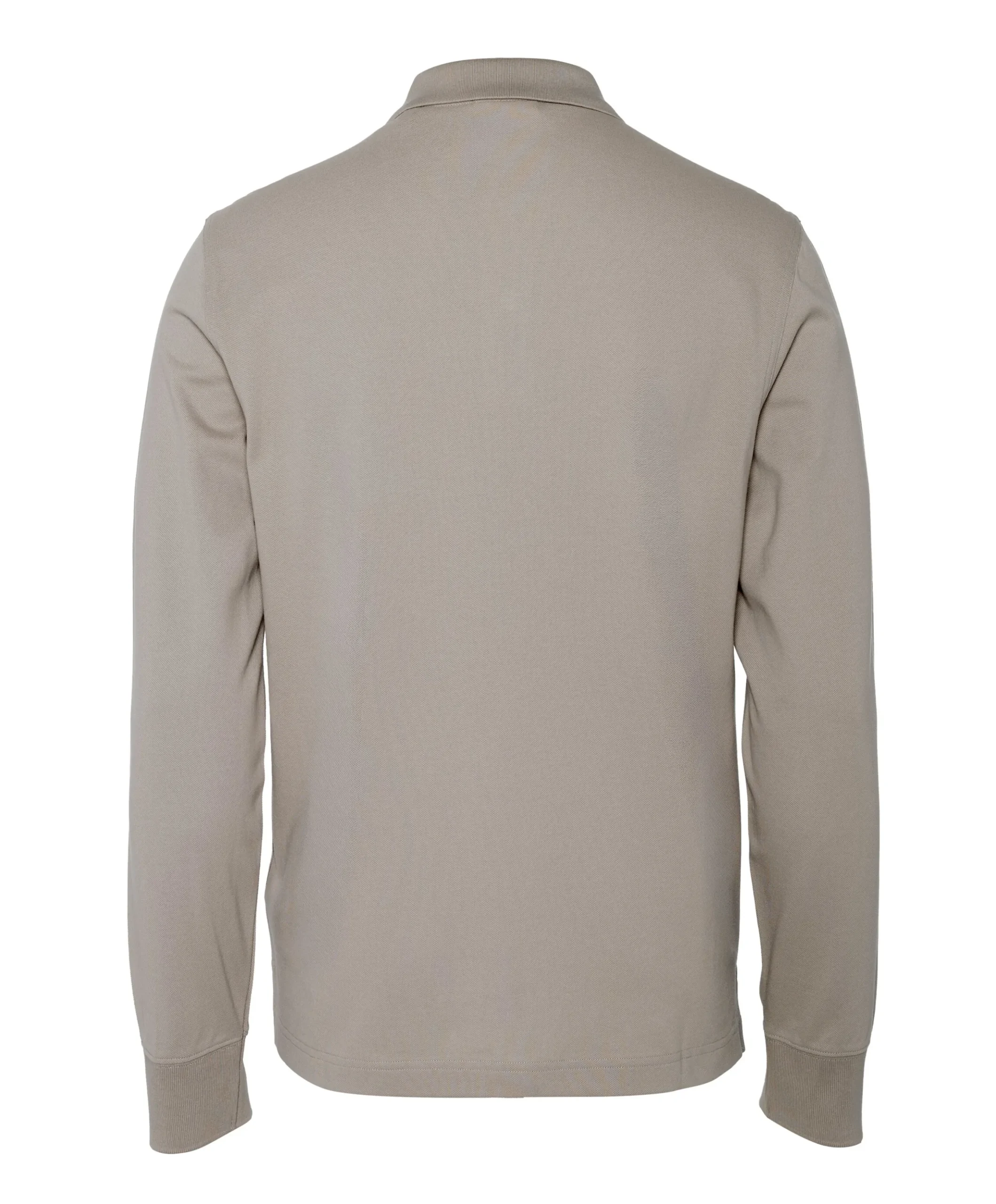 Heren polo beige