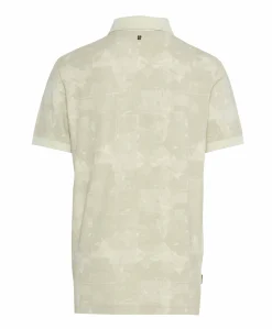Heren polo beige