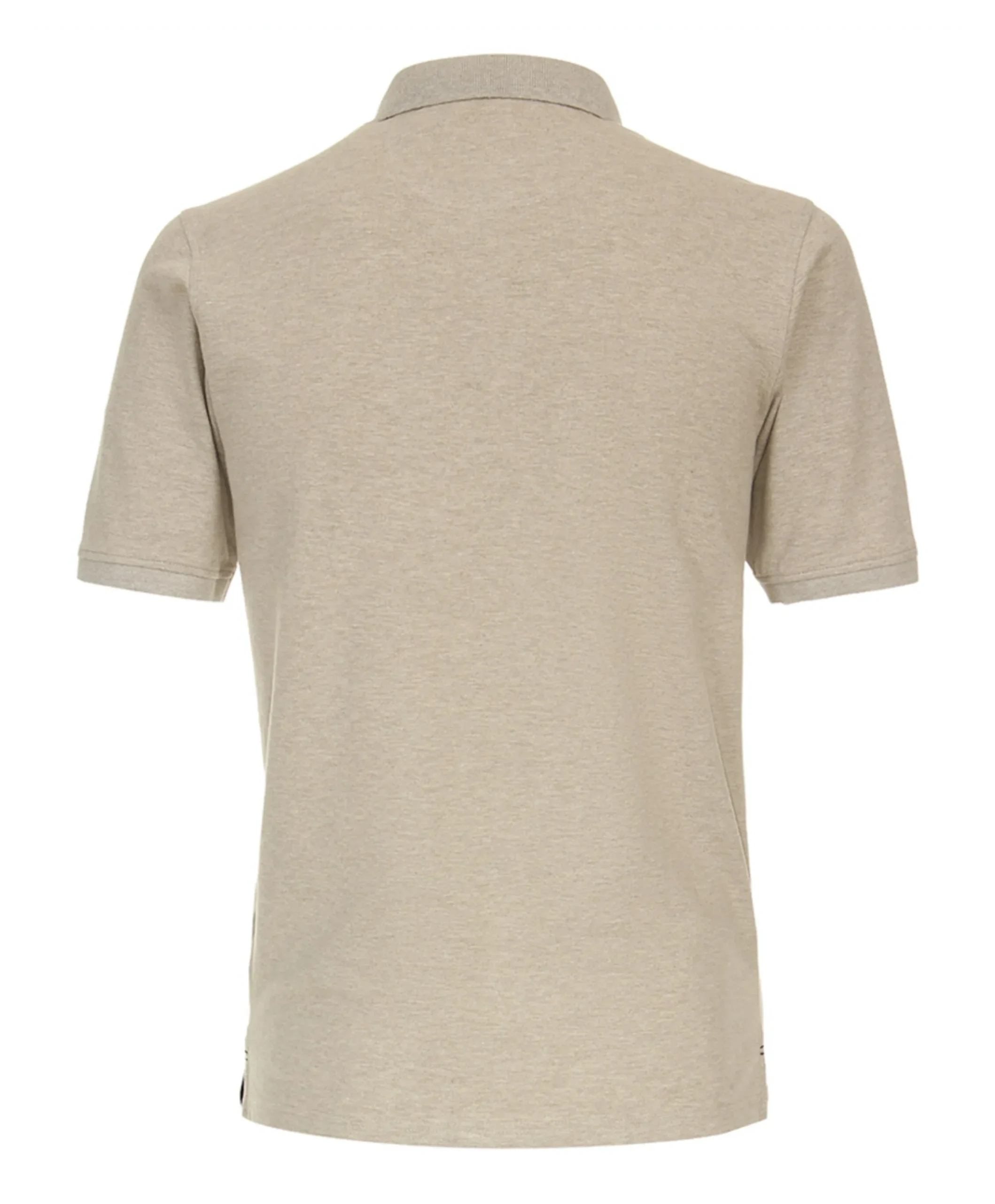 Heren polo beige