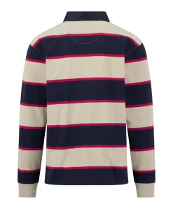 Heren polo beige