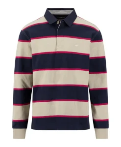 Heren polo beige