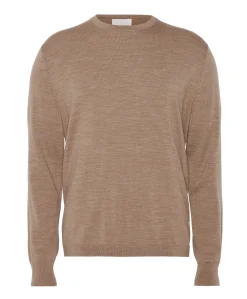 Heren polo beige