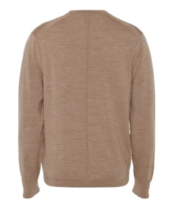 Heren polo beige