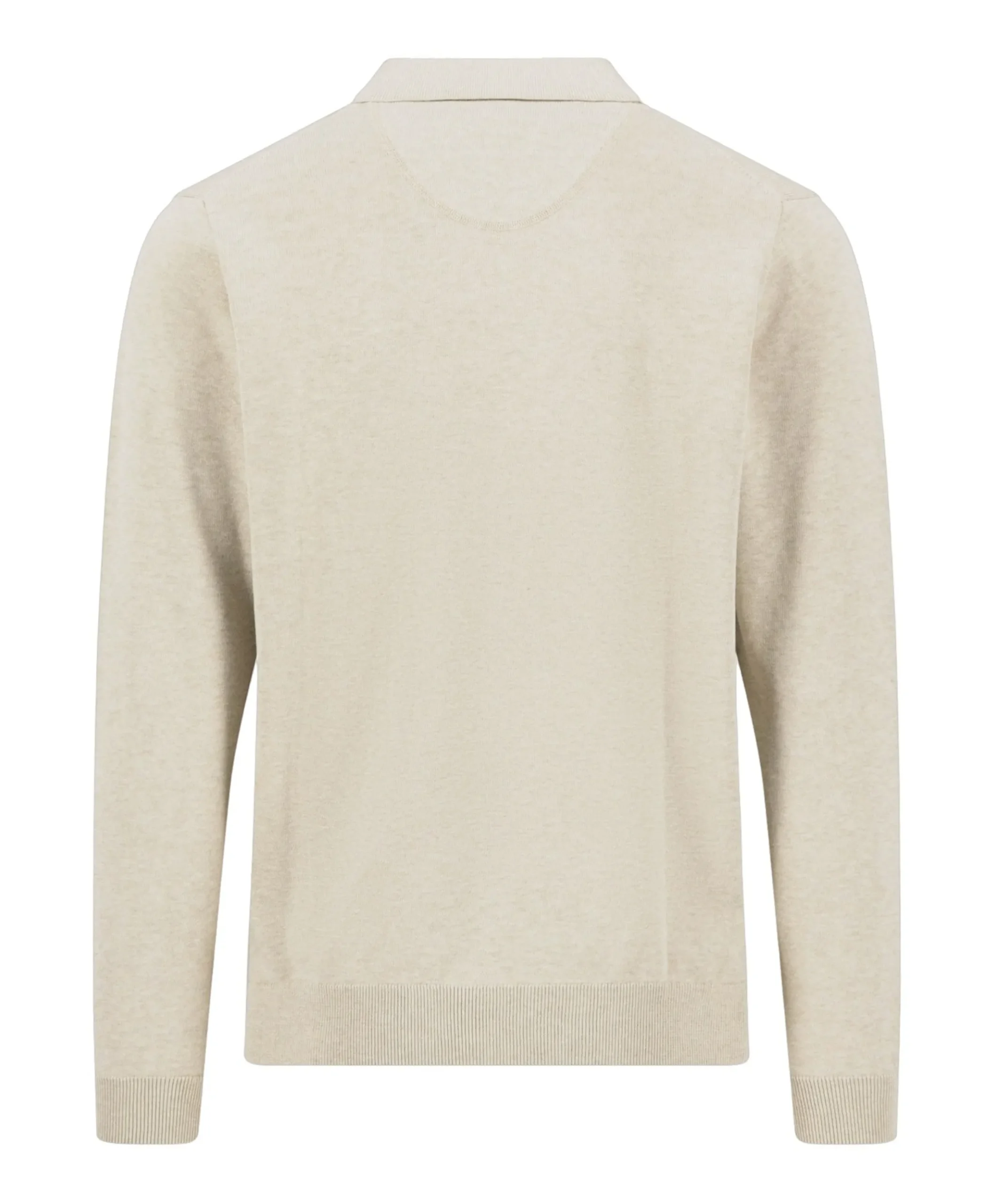 Heren polo beige