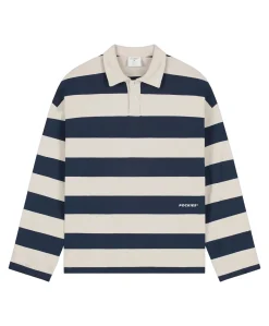 Heren polo blauw
