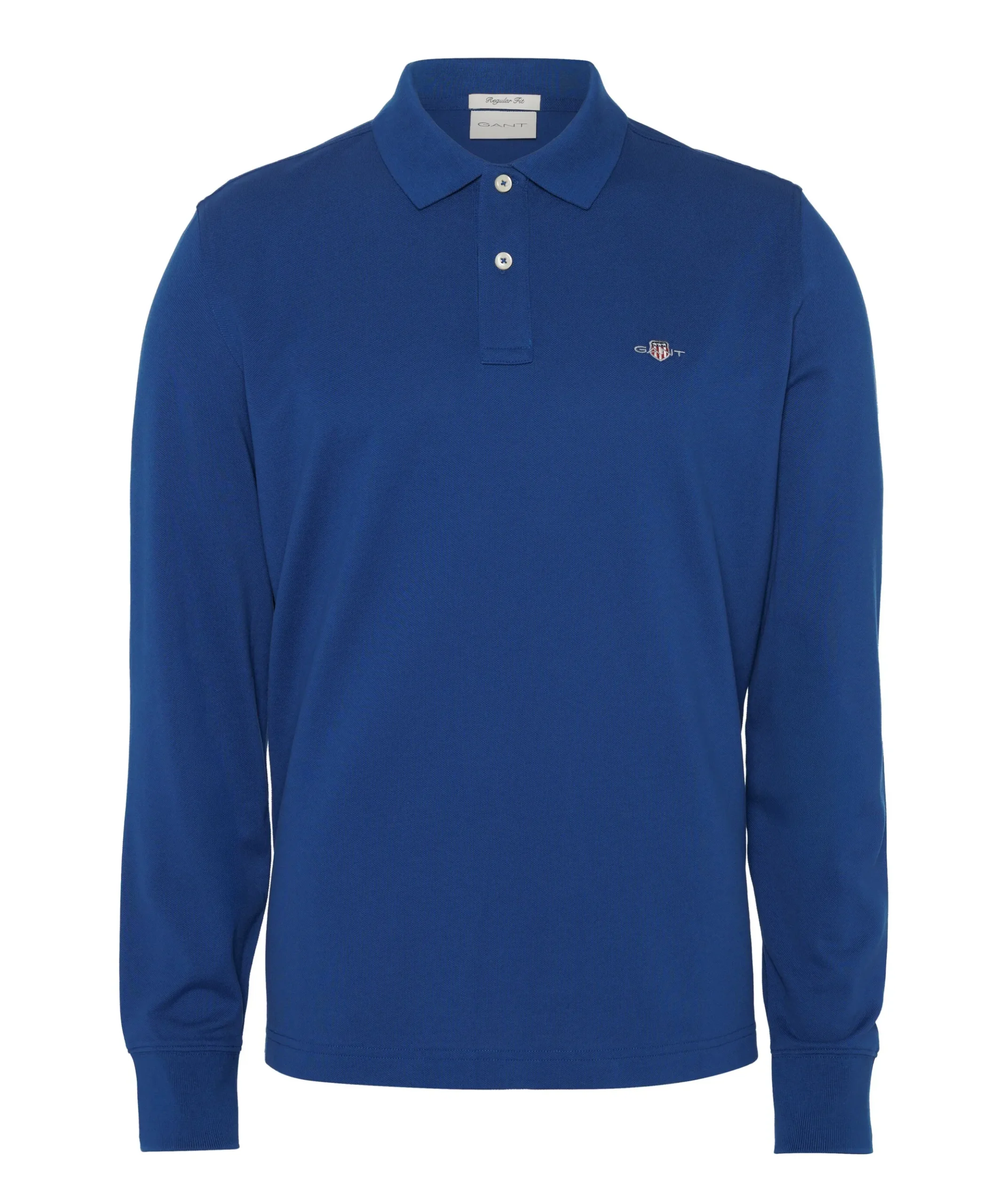 Heren polo blauw