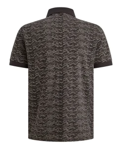 Heren polo blauw