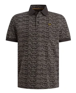 Heren polo blauw