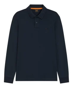 Heren polo blauw
