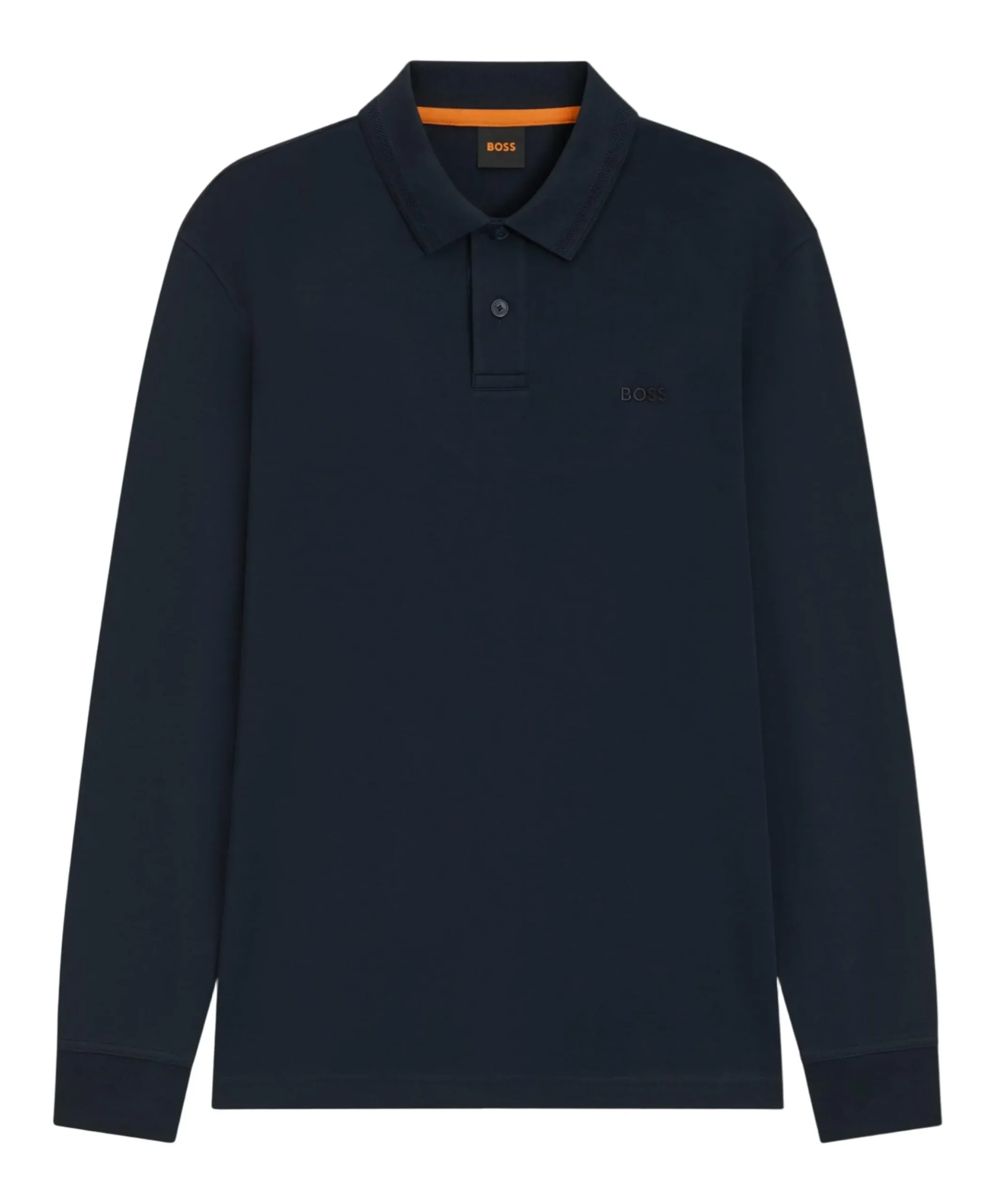 Heren polo blauw