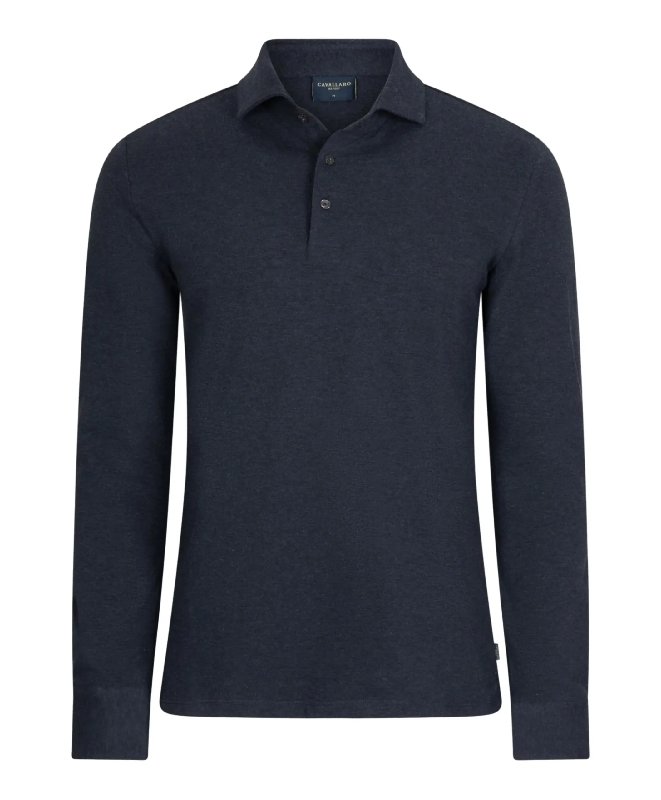 Heren polo blauw