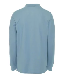Heren polo blauw