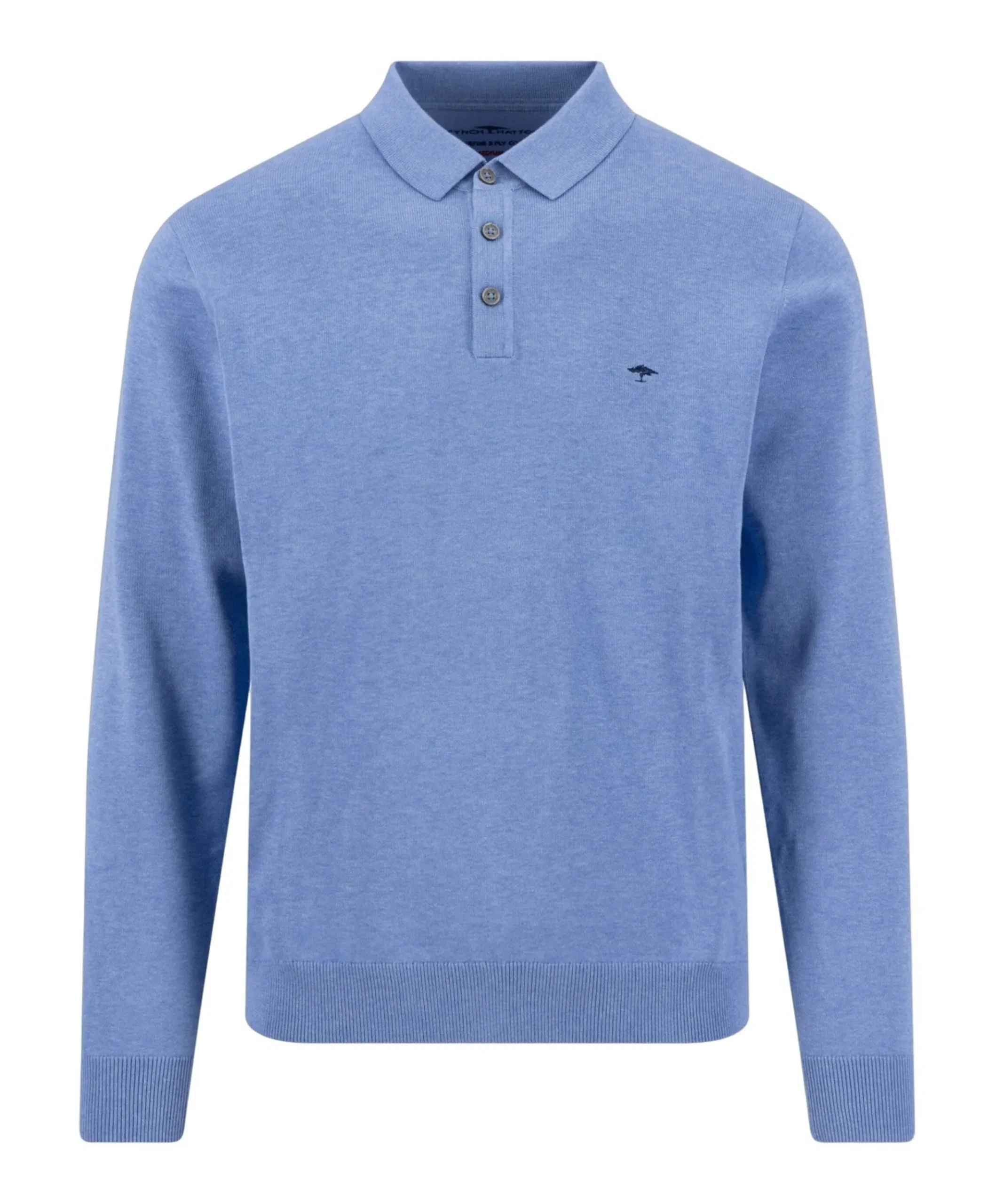 Heren polo blauw