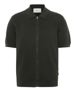 Heren polo blauw