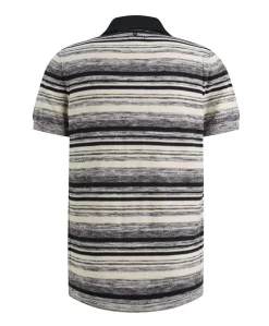 Heren polo blauw