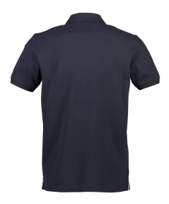 Heren polo blauw
